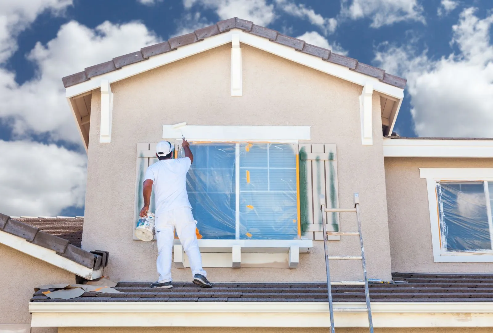 verven bij warm weer